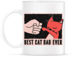 printfashion Cat dad - Bögre - Fehér (2398046)