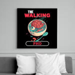 printfashion THE WALKING PHOE - Vászonkép - Fekete (11524460)