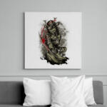 printfashion Gyilkos - Vászonkép - Fehér (6620459)