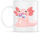 printfashion Cuki axolotl - Bögre - Fehér (16063939)