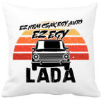 printfashion Ez nem csak egy autó ez egy LADA - Párnahuzat, Díszpárnahuzat - Fehér (16464647)