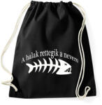 printfashion A halak. . - Sportzsák, Tornazsák - Fekete (2453186)