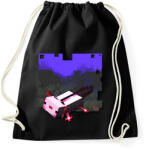 printfashion minecraft axolot (képregény stílus) - Sportzsák, Tornazsák - Fekete (14645216)