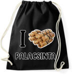 printfashion I love Palacsinta - Sportzsák, Tornazsák - Fekete (10852396)