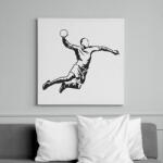 printfashion Kézilabdázó - Vászonkép - Fehér (15826203)