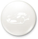 printfashion Alfa Romeo 8c 03 - Kitűző, hűtőmágnes - Fehér (11334564)