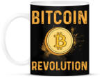 printfashion BITCOIN 4 EVER 41 - Bögre - Fekete (6110404)