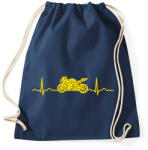 printfashion EKG moci - Sportzsák, Tornazsák - Sötétkék (7994608)