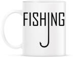 printfashion Fishing - Bögre - Fehér (13623701)
