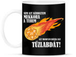 printfashion Idézek egy tűzlabdát! - Bögre - Fekete (4946988)