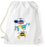 printfashion Mosógép vs. Zokni - Sportzsák, Tornazsák - Fehér (5224661)