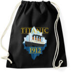 printfashion Titanic 1912 - Sportzsák, Tornazsák - Fekete (14891318)