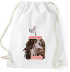 printfashion Ez majd szeretni fogja ezt a szerencsétlent - Cicás póló - Sportzsák, Tornazsák - Fehér (5186095)