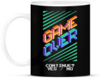printfashion gameover - Bögre - Fekete (10449605)