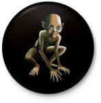 printfashion Gollum - Kitűző, hűtőmágnes - Fekete (3094148)