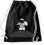 printfashion astronaut - Sportzsák, Tornazsák - Fekete (4107670)