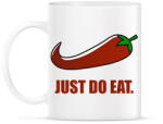 printfashion Just do eat - Bögre - Fehér (12953315)