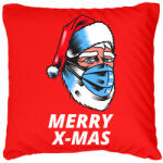 printfashion MERRY X-MAS - Párnahuzat, Díszpárnahuzat - Piros (9618924)