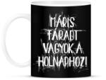 printfashion Máris fáradt vagyok a holnaphoz! - Bögre - Fekete (16663432)