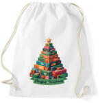 printfashion Playful Christmas - Sportzsák, Tornazsák - Fehér (16845795)