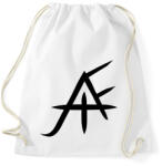 printfashion fekete jafi szimbólum - Sportzsák, Tornazsák - Fehér (13380896)