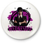 printfashion Wednesday - Kitűző, hűtőmágnes - Fehér (11607706)