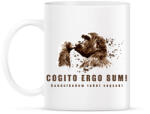printfashion Gondolkodom tehát vagyok - Bögre - Fehér (1325251)