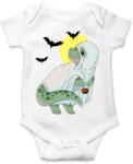 printfashion Halloween dínó - Baba Body - Fehér (14227377)