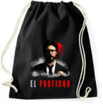 printfashion EL PROFESOR - Sportzsák, Tornazsák - Fekete (5630529)