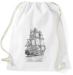 printfashion Vitorlás Hajó - Sportzsák, Tornazsák - Fehér (13545993)