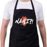 printfashion Nani? ! - Kötény - Fekete (16337918)