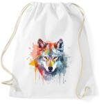 printfashion Farkas - Sportzsák, Tornazsák - Fehér (16079838)