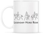 printfashion Legendary Horse Rider - Bögre - Fehér (6323378)