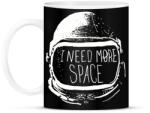 printfashion I need more Space - Bögre - Fekete (1520387)