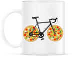 printfashion Pizza bicikli - Bögre - Fehér (13095489)
