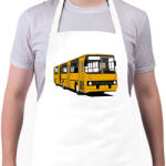 printfashion Busz - Kötény - Fehér (16826639)