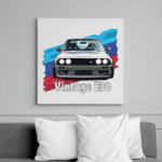 printfashion BMW E30 - Vászonkép - Fehér (6625598)