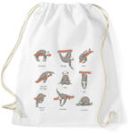 printfashion Lajháros jóga - Sportzsák, Tornazsák - Fehér (16053853)