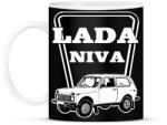 printfashion lada niva - Bögre - Fekete (11424634)