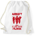printfashion AZ igazi golyók - Sportzsák, Tornazsák - Fehér (15530205)