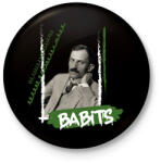 printfashion Babits Mihály - Kitűző, hűtőmágnes - Fekete (9957820)