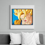 printfashion Dragon ball karakterek3 - Vászonkép - Fehér (12591195)