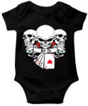 printfashion Poker Skulls - Baba Body - Fekete (2392534)
