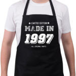 printfashion 1997 - Kötény - Fekete (4936957)