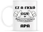 printfashion Ez a fickó egy nagyszerű apa - Bögre - Fehér (13183416)