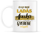printfashion Ladás apuka gyereke vagyok - Bögre - Fehér (7281155)