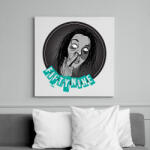 printfashion FiftyNine zombi - Vászonkép - Fehér (6621978)