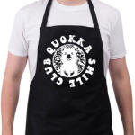 printfashion Quokka smile club - Kötény - Fekete (13931952)