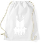 printfashion BTS 02 - Sportzsák, Tornazsák - Fehér (12672594)