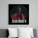 printfashion Alan Wake ll. - Vászonkép - Fekete (15795371)